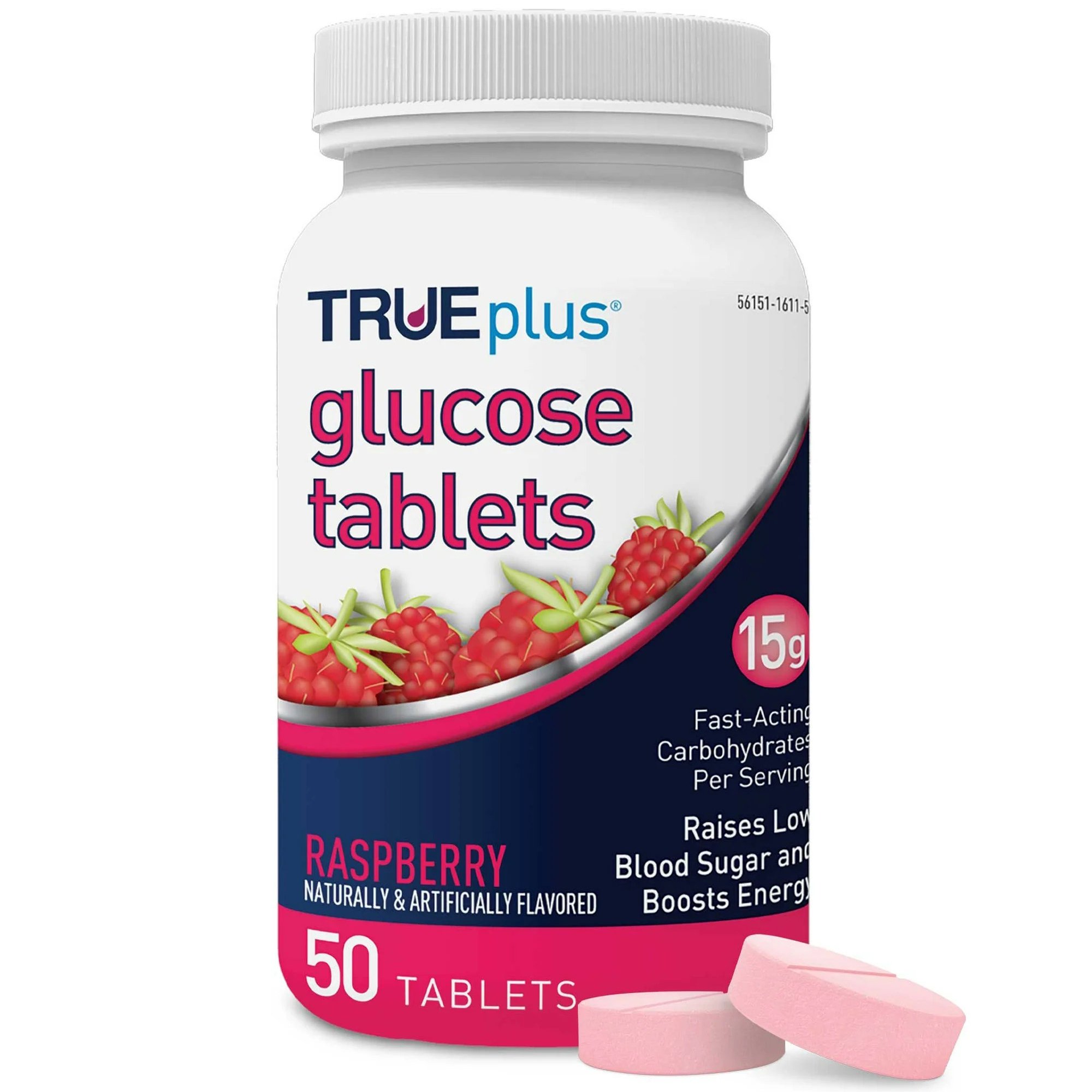 TRUEplus Raspberry Glucose Supplement MK 852891