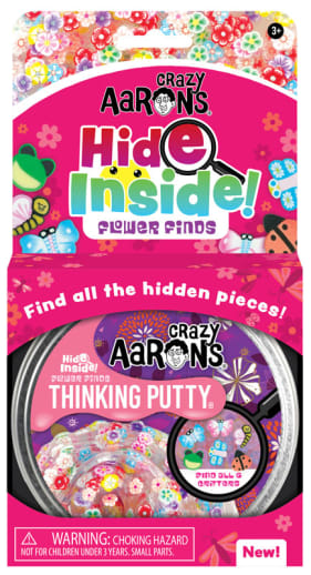 Flower Finds Putty 4" Tin (Hide Inside)