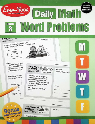Daily Word Problems Grade 3