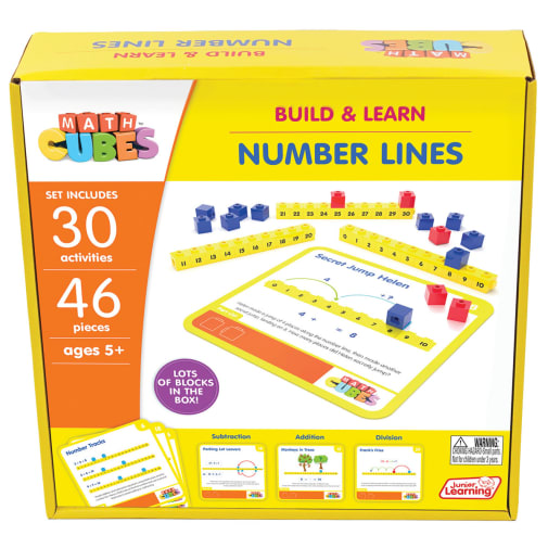 Math Cubes - Number Lines