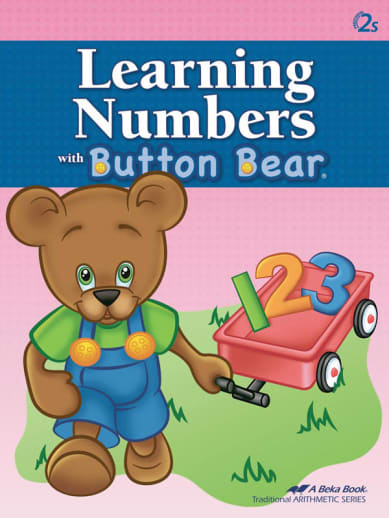 Abeka Learning Numbers with Button Bear for 2 year olds (2nd Edition)