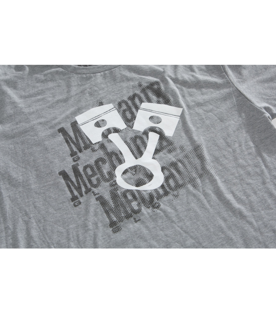 V8 T-Shirt Heathered Grey, Grey, large image number 3