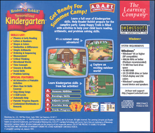 Reader Rabbit Get Ready For Reading