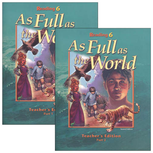 BJU Press Reading 6 Teacher's Edition 2nd Edition (copyright update)