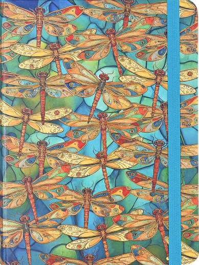 Gilded Dragonfilies (Mid-Size Journal)