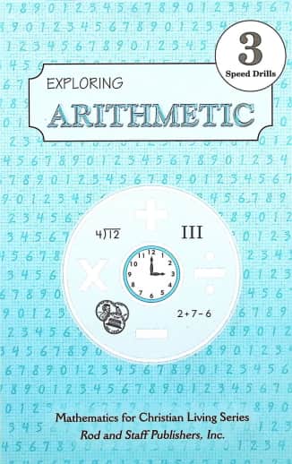 Exploring Arithmetic Grade 3 Speed Drills Booklet (3rd Edition)