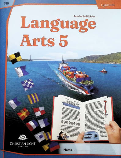Christian Light Language Arts LightUnit 510 Sunrise 2nd Edition
