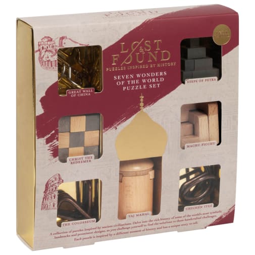 Seven Wonders of the World Puzzles Set