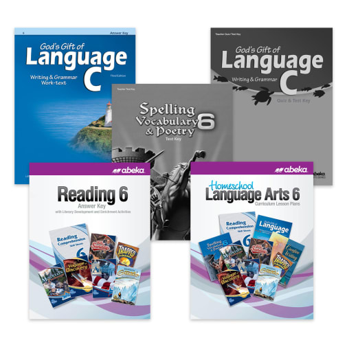 Abeka Language Arts 6 Parent Kit