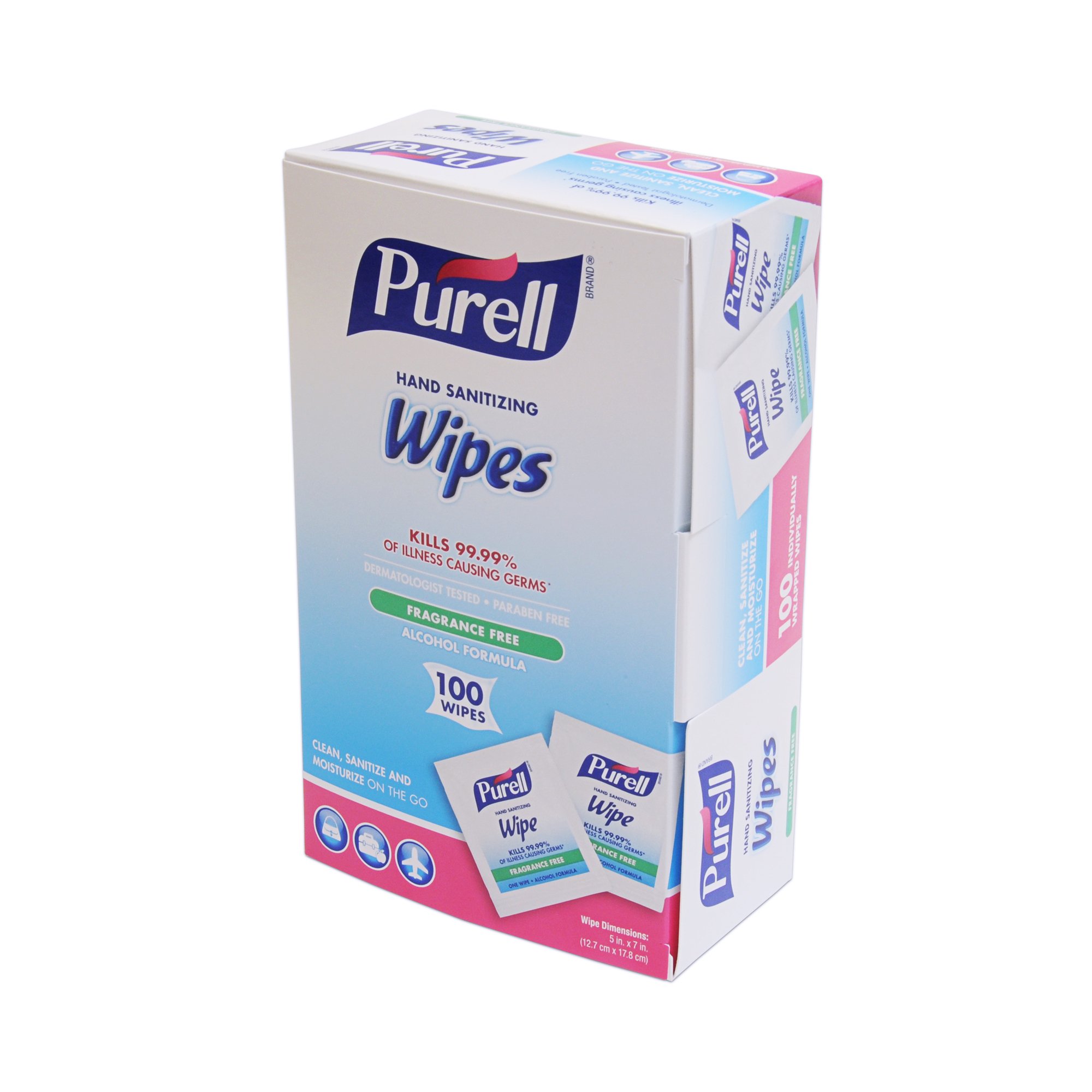 Purell Hand Sanitizing Wipe, Ethyl Alcohol MK 554273