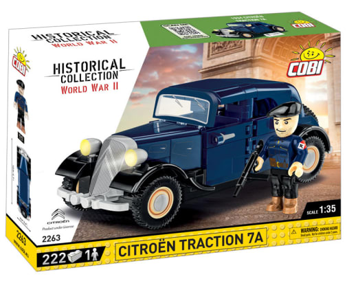 COBI Citroen Traction 7A Car - 222 pieces (World War II Historical Collection)