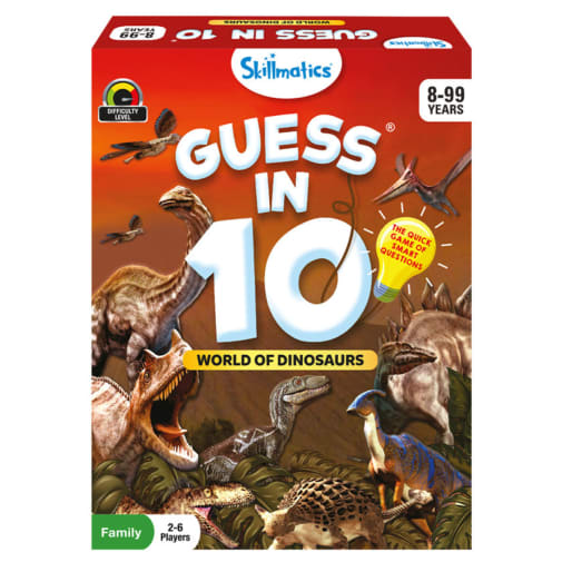 Guess in 10 World of Dinosaurs Game