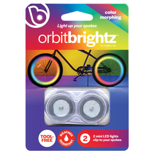 Orbit Brightz Bike Tire Lights - Color Morphing