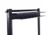 Great Lakes 1RU Horizontal Single-Sided Cable Organizer w/ Cover