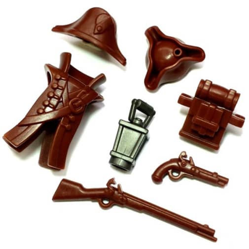 Colonial Soldier Army Brick Warriors Pack