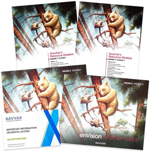 enVisionMath Homeschool Bundle - Grade 2 (2020 edition)