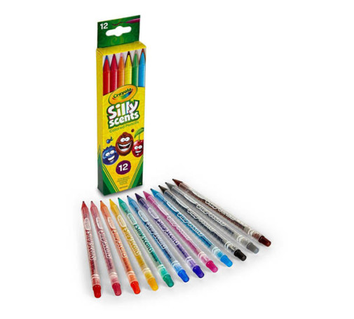 Crayola Silly Scents Twistables Colored Pencils 12 count