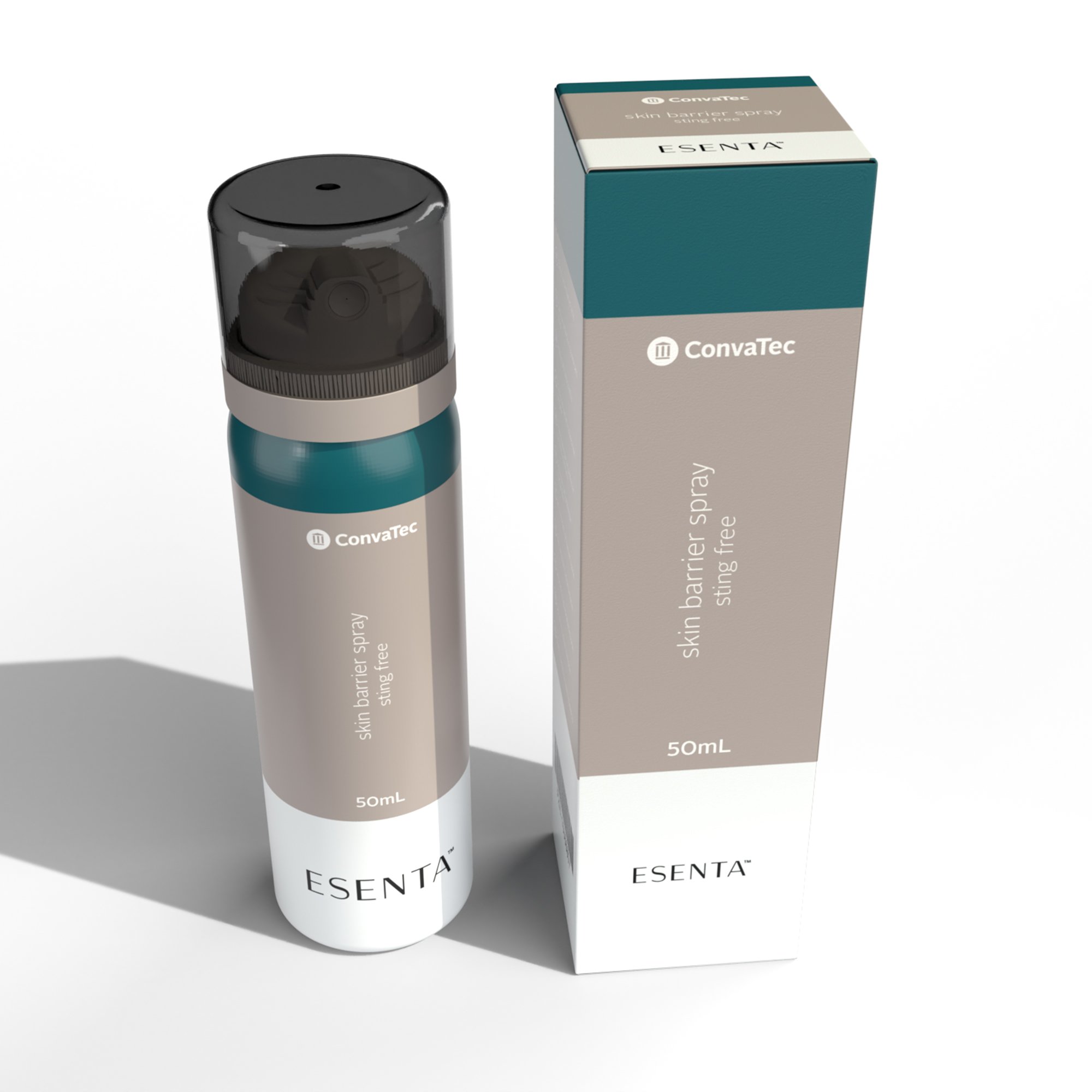 Skin Barrier Spray Esenta Sting Free Silicone Pump Bottle NonSterile MK 1204018