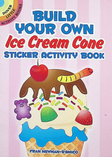Build Your Own Ice Cream Cone Sticker Activity Book (Little Activity Book)