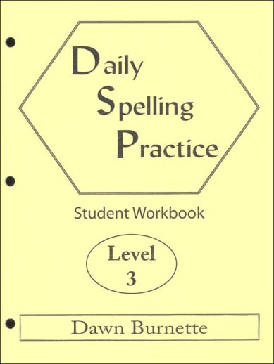 Daily Spelling Practice Level 3 Student Workbook