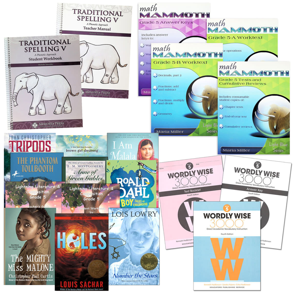 Central VCS Grade 5B w/Math Mammoth