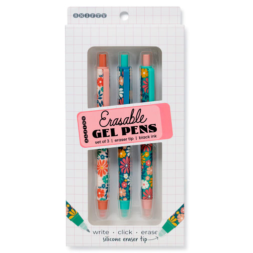 Erasable Gel Pens (set of 3)