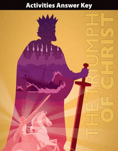 BJU Press Bible 9: Triumph of Christ Activities Answer Key 1st Edition
