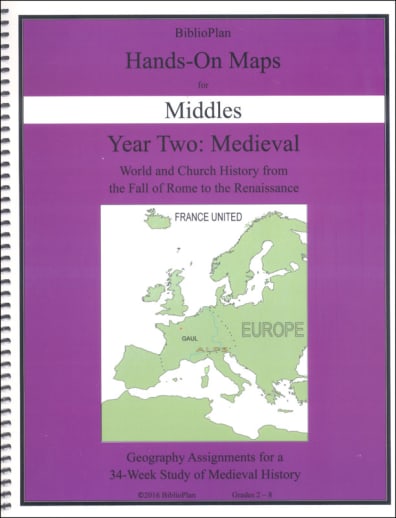 BiblioPlan: Medieval, Renaissance & Reformation Map Packet