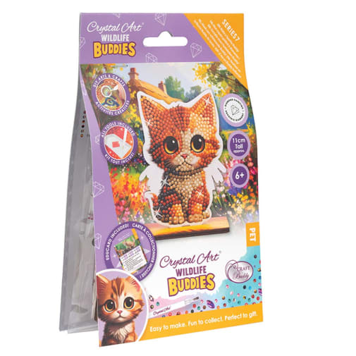 Crystal Art Buddies: Kitten