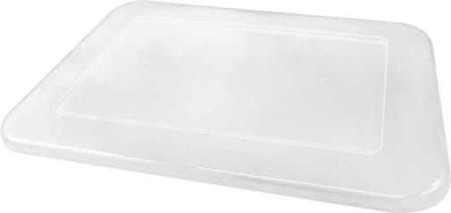 Storage Bin Lid - Clear Plastic (Large)