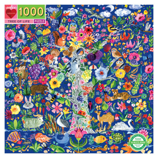eeboo Tree of Life Jigsaw Puzzle (1000 pieces)