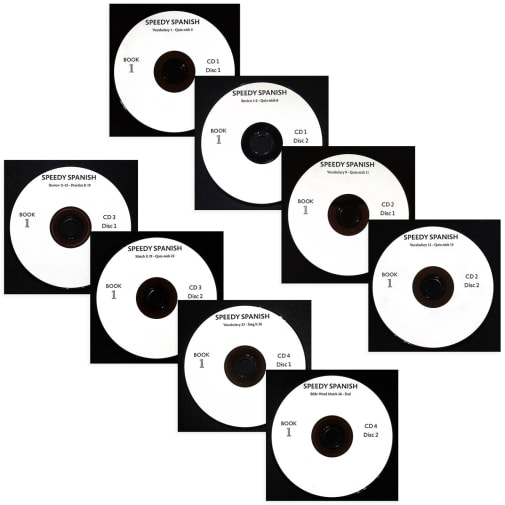Speedy Spanish 1 CD Set (1-8)