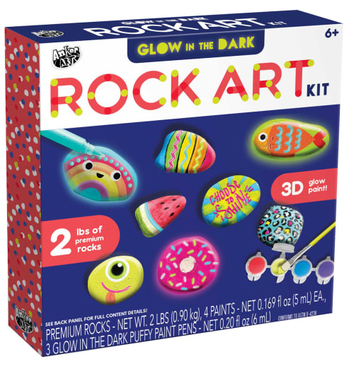 Glow in the Dark Rock Art Kit