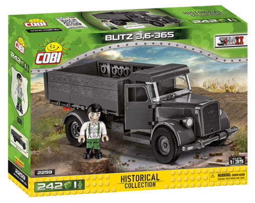 COBI Blitz 3,6-36S German War Truck - 250 pieces (War World II Historical Collection)