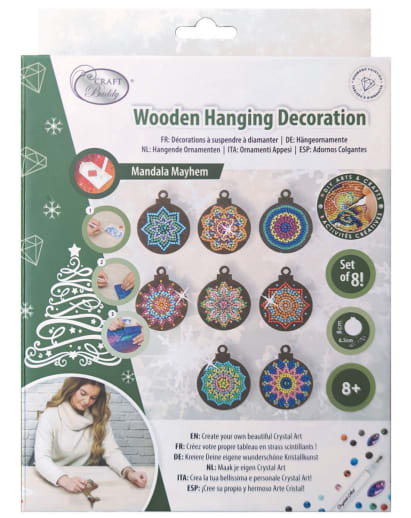 Crystal Art Deco Kit: Hanging Mandala