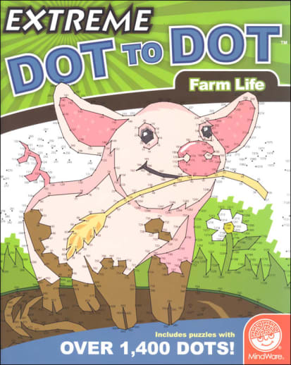 Extreme Dot to Dot Book - Farm Life