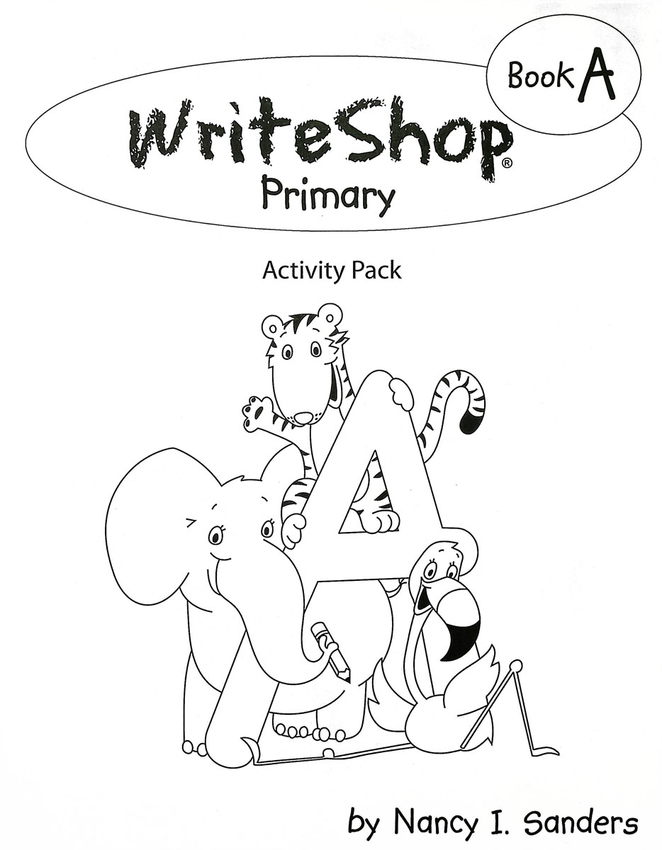 WriteShop Primary Book A Activity Set Worksheet Pack