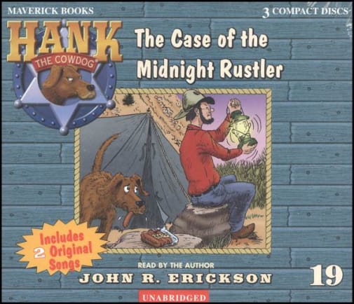 Hank #19 - Case of the Midnight Rustler Audio CD
