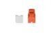 Cat6A RJ45 110 Type Keystone Jack, Orange