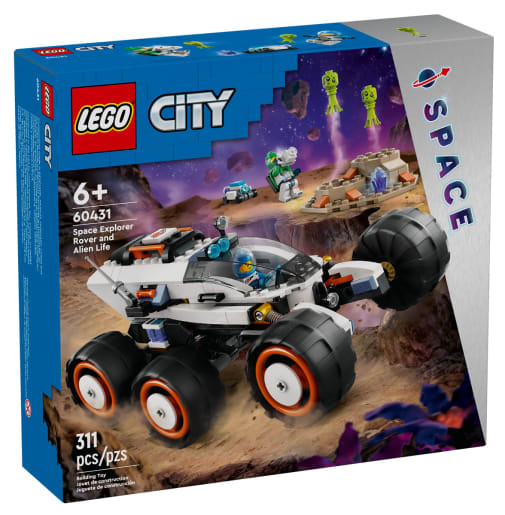 LEGO City Space Explorer Rover and Alien Life (60431)