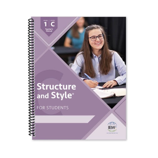 Structure and Style for Students: Year 1 Level C Teacher's Manual only
