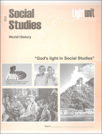 Social Studies 604 LightUnit old ed 7th grade