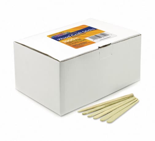 Creativity Street Wood Craft Sticks Economy Pack (1,000 count)