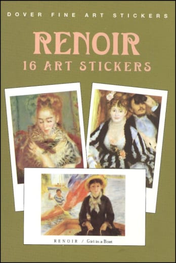 Renoir 16 Art Stickers