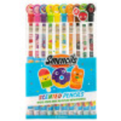 Colored Smencils - Gourmet Scented Colored Pencils made from Recycled  Newspapers, 10 Count, Gifts for Kids, School Supplies, Classroom Rewards