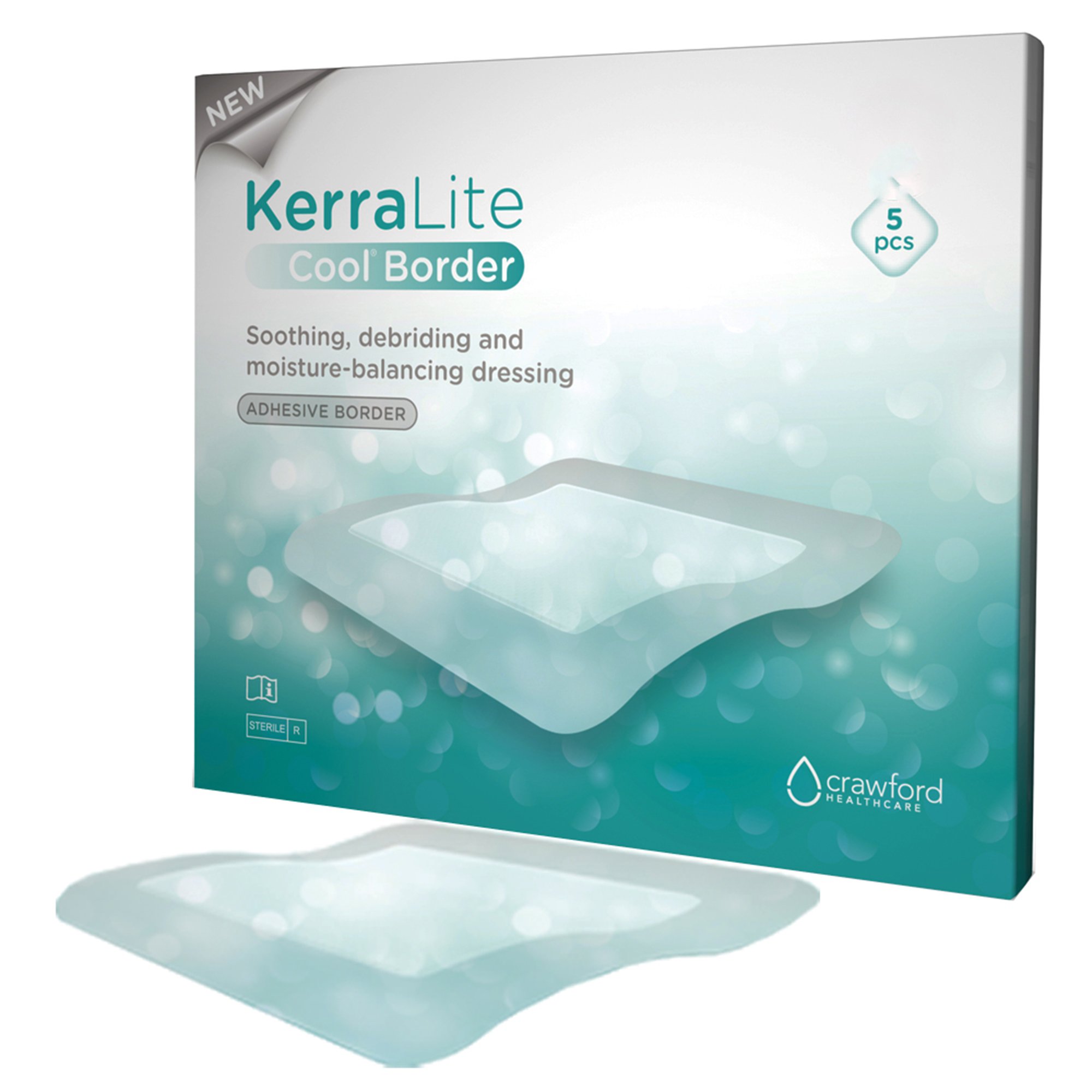 KerraLite Cool Hydrogel Dressing, 4 x 4 Inch MK 1189331