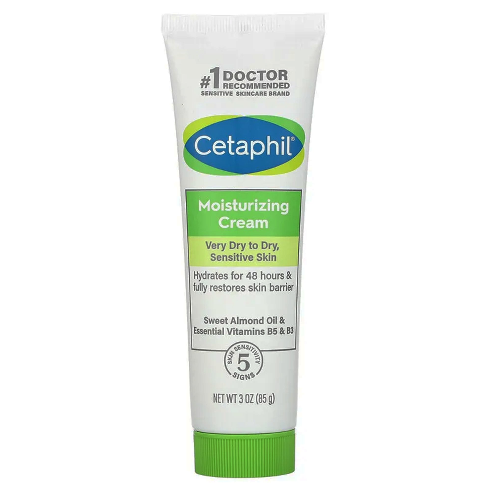 Hand and Body Moisturizer Cetaphil 3 oz. Tube Unscented Cream MK 1230041
