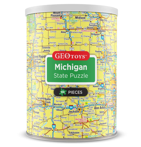 Michigan Mini Puzzle - 100 pieces