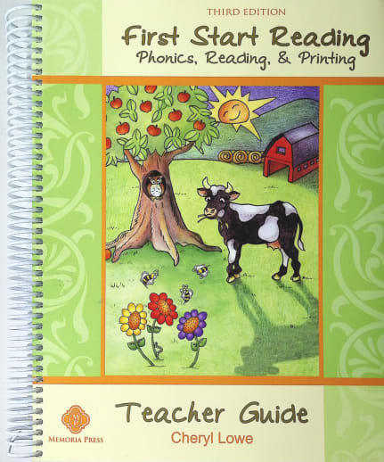 Memoria Press First Start Reading Teacher Guide (3rd Edition)