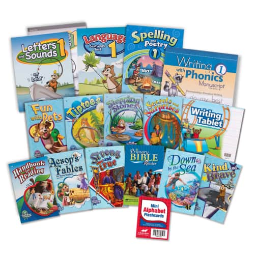 Abeka Language Arts 1 Child Kit - Manuscript